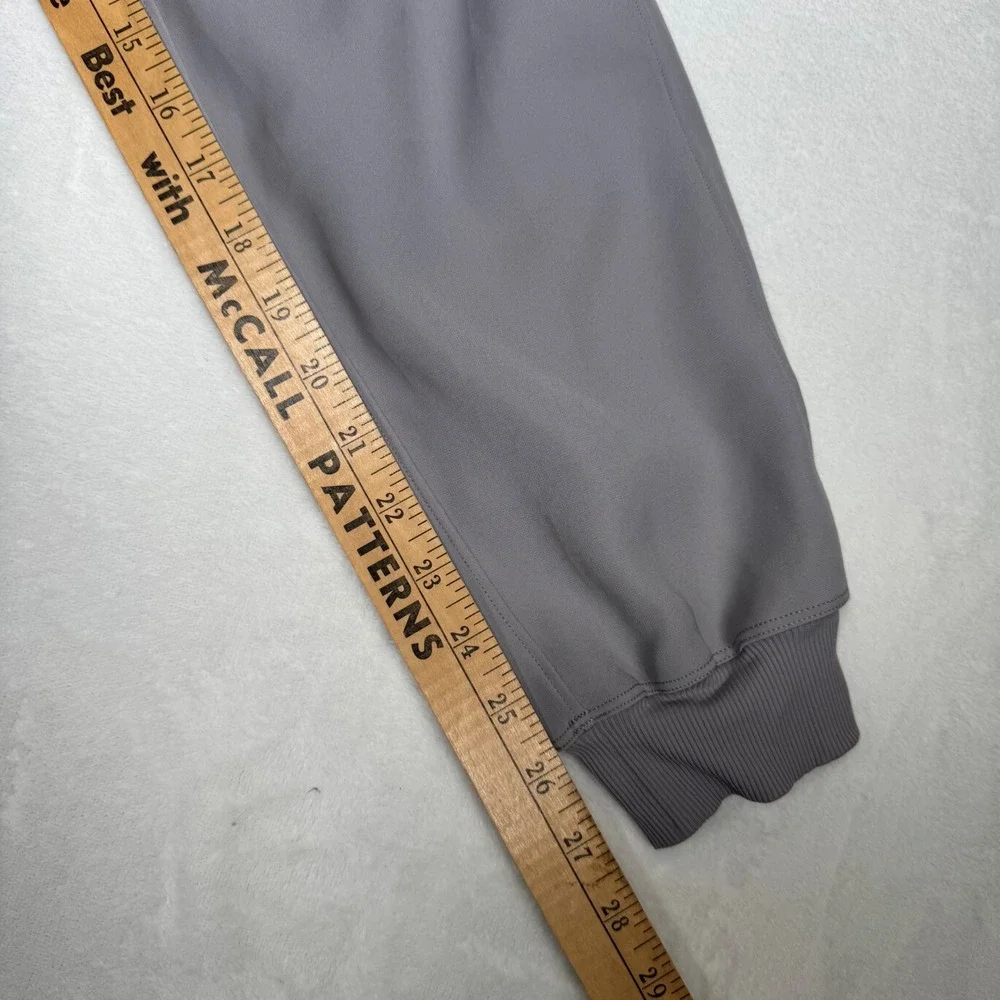 Lululemon Align Jogger Pants Gray Size 4 High Rise Ribbed Cuffs Drawstring Waist